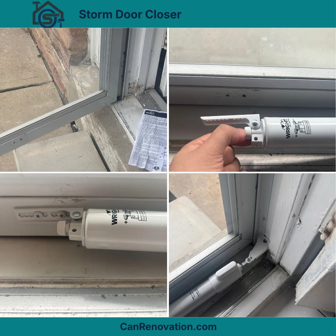 Storm Door Closer Installation – North York